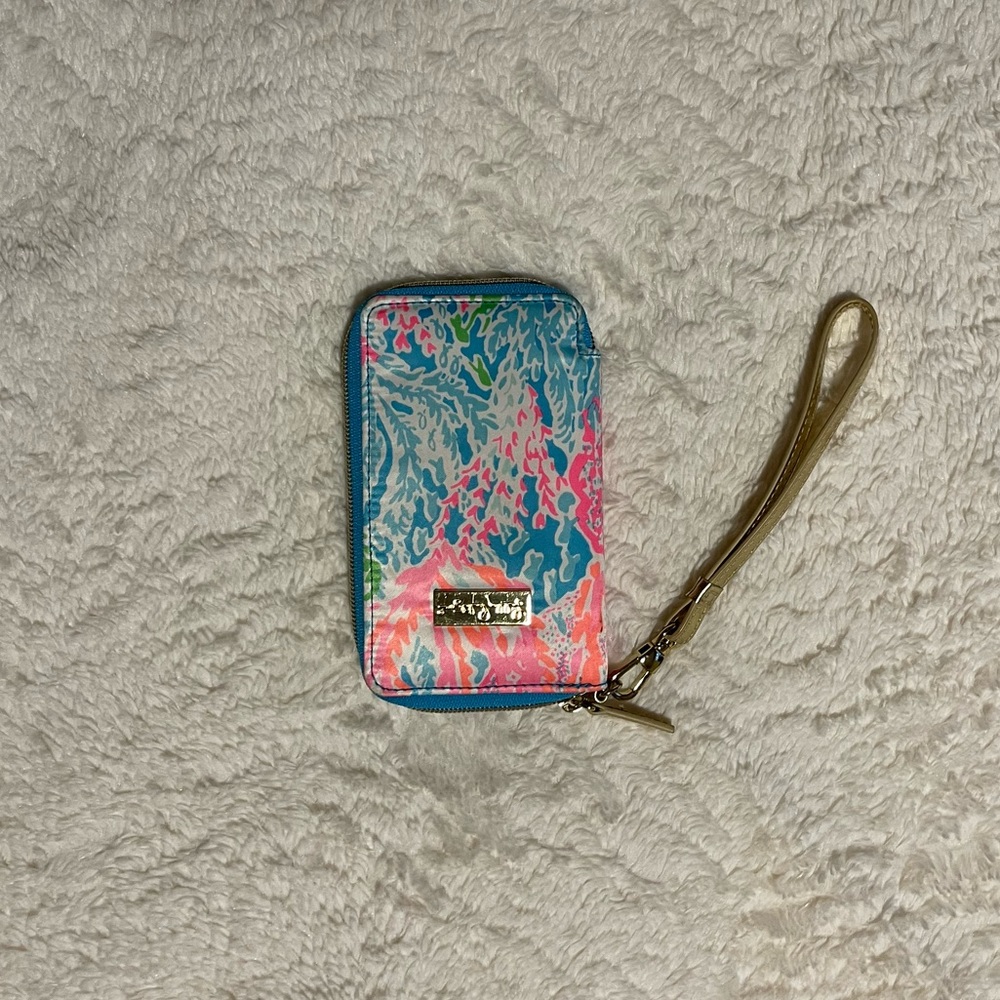 Lilly Pulitzer Wristlet Used Excellent Condition